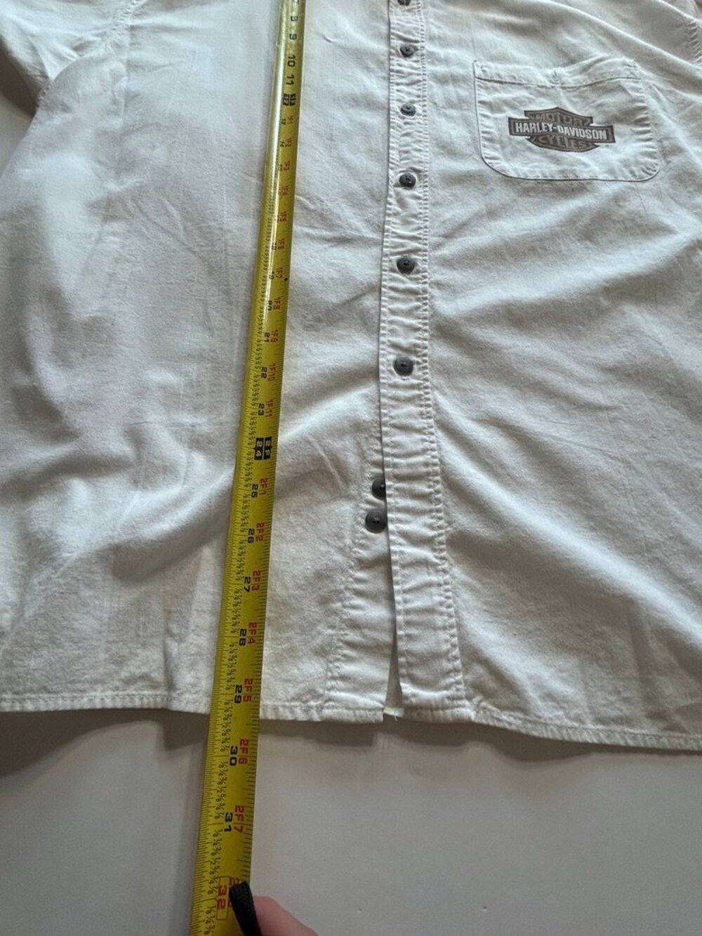 Y2k Vintage Harley-Davidson "The Enthusiast" Shirt Xl White Motorcycle Graphic View 4